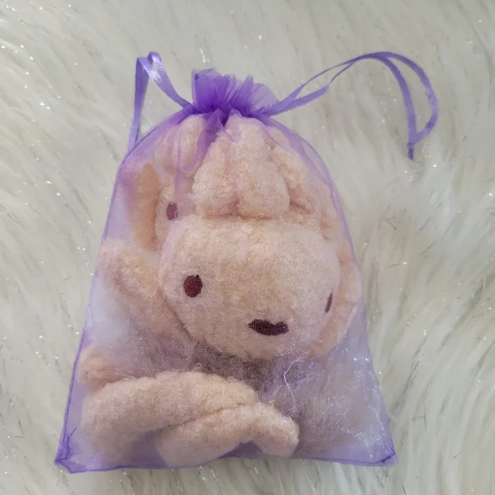 Set of 2 Plush Rabbit Scrunchies
